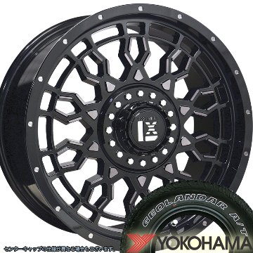 プラド ハイラックス FJ サーフ パジェロ H3 17インチ LEXXEL PreDator プレデター ヨコハマ ジオランダー AT 265/65R17 265/70R17 285/70R17の画像