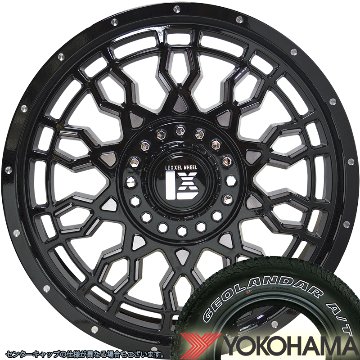 プラド ハイラックス FJ サーフ パジェロ H3 17インチ LEXXEL PreDator プレデター ヨコハマ ジオランダー AT 265/65R17 265/70R17 285/70R17の画像