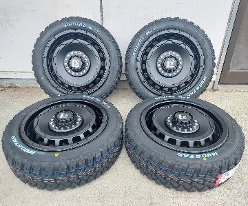 クロスビー LEXXEL SwaGGer MUDSTAR MT 175/60R16 タイヤホイール 16インチ ホワイトレターの画像