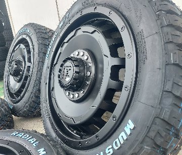 クロスビー LEXXEL SwaGGer MUDSTAR MT 175/60R16 タイヤホイール 16インチ ホワイトレターの画像