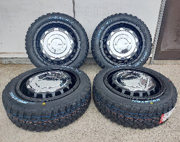 ステップワゴン VOXY プリウス セレナ LEXXEL SwaGGer MUDSTAR MT 205/60R16 タイヤホイール 16インチ ホワイトレターの画像