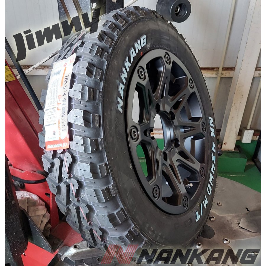 ジムニー JB23 JB64 16インチ Bounty Collection BDX08 ナンカン FT9 マッドタイヤ 175/80R16の画像