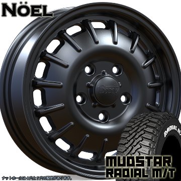 新商品 ハスラー タフト デリカミニ ウェイク スペーシアギア MUDSTAR Radial MT 165/60R15 165/65R15 15インチ タイヤホイールセットの画像