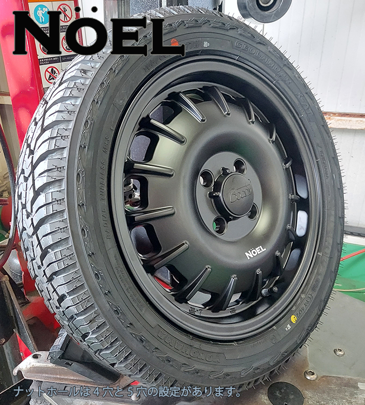 新商品 要リフトアップ&加工 軽トラ　軽バン ハイゼット ヨコハマ ジオランダー X-AT 165/60R15 165/65R15 165/70R15の画像