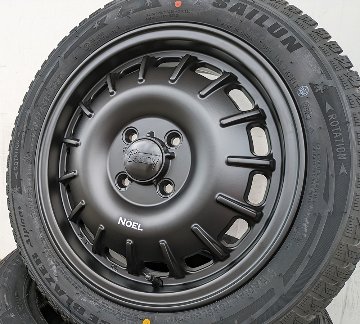 ダイハツ タフト ソリオ スタッドレスタイヤホイールセット 15インチ SAILUN WSL2 165/65R15の画像