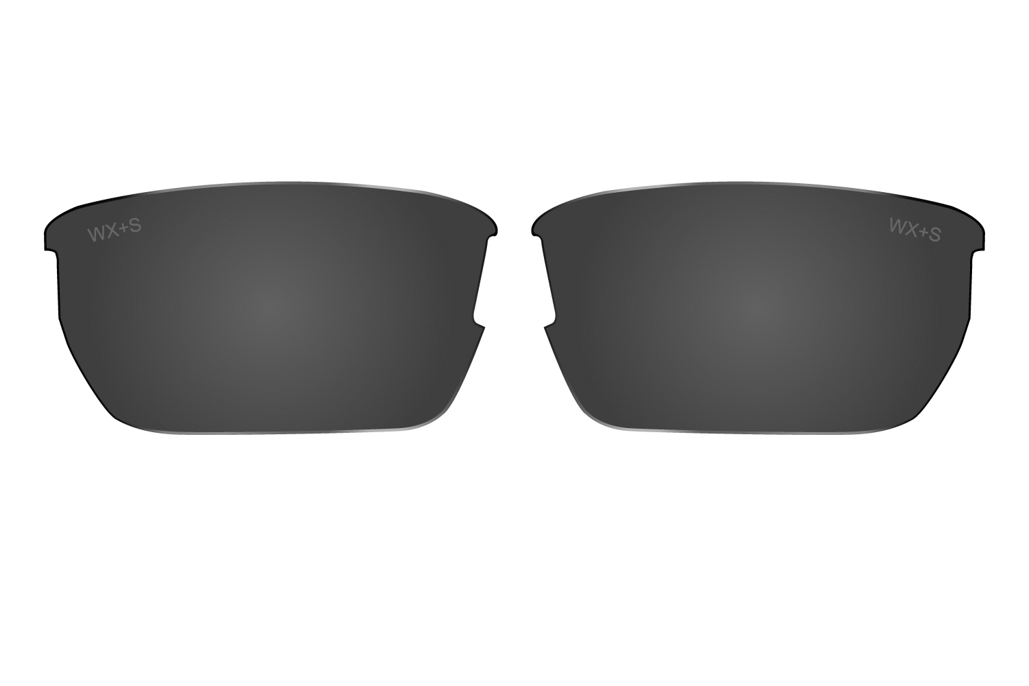 WX VALOR Smoke Grey Lenses (Anti-Fog Coating)画像