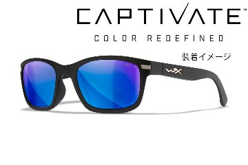 WX HELIX CAPTIVATE Blue Mirror (Smoke Grey) Lenses画像