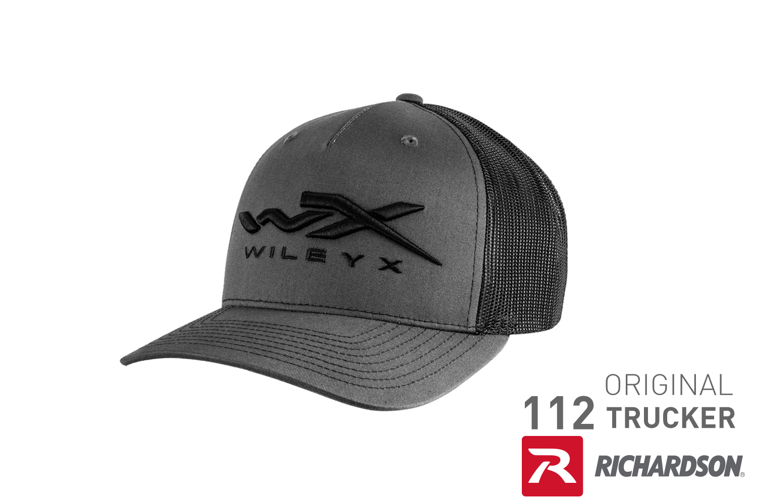 WX Snapback Cap(Dark Grey w/Black Logo)画像