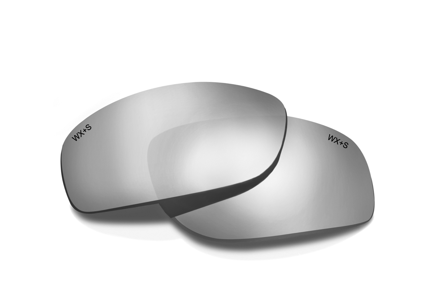 WX OZONE Silver Flash(Smoke Grey) Lenses画像