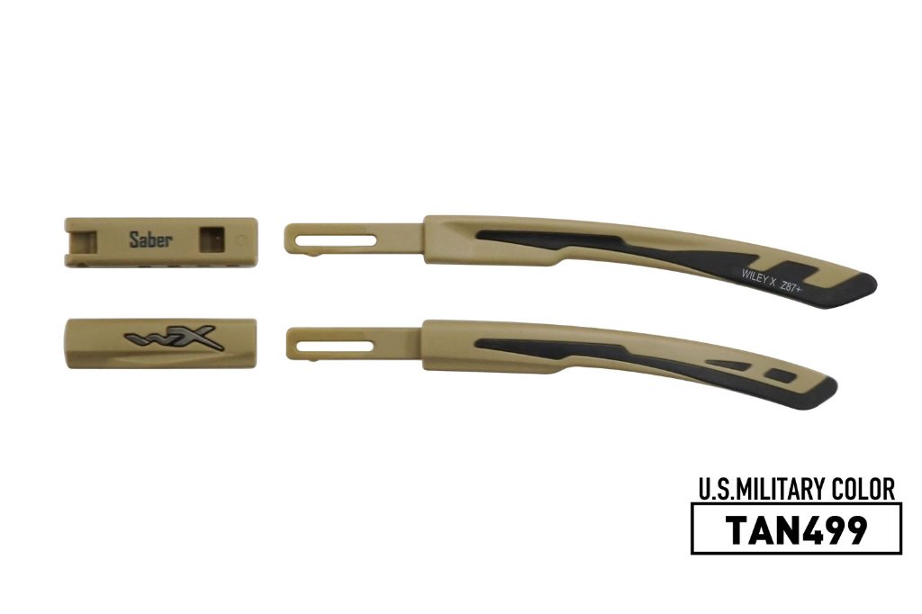 SABER ADVANCED [TAN] Temples w/Hingesの画像