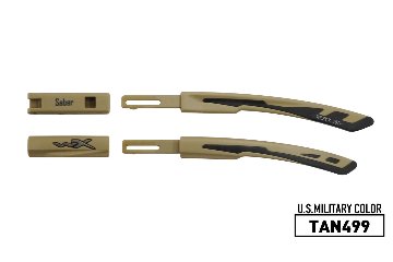 SABER ADVANCED [TAN] Temples w/Hingesの画像