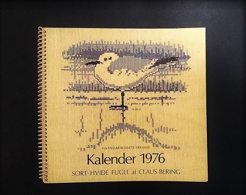 デンマークのフレメ カレンダー1976年付き 生き生きとした鳥 クロスステッチ 図案集【未使用】｜クロスステッチイジー通販