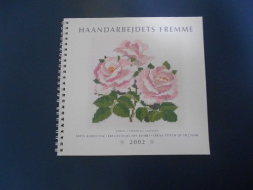 デンマークのフレメカレンダー2002年付き薔薇の花のクロスステッチ図案 