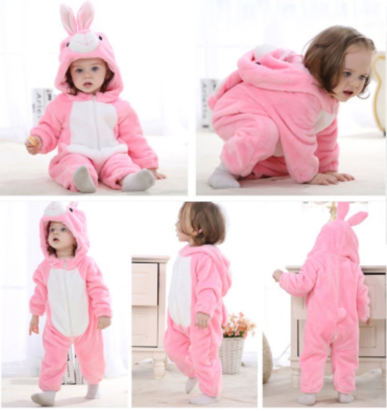 ⑩赤ちゃん用ウサギの着ぐるみ2～3歳位 クーポン有画像