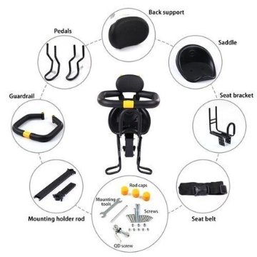 自転車用フロントマウントチャイルドシートの画像