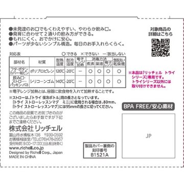 ストローレッスンマグパーツの画像