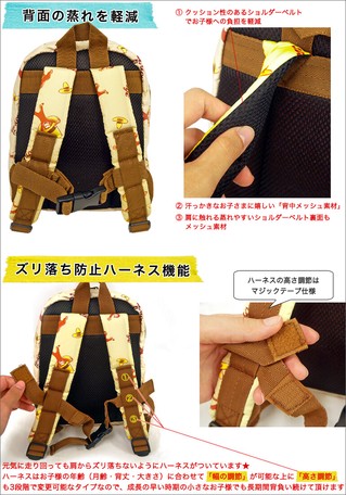 子どもリュックの画像